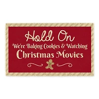 DII® Cookies & Christmas Movies Doormat