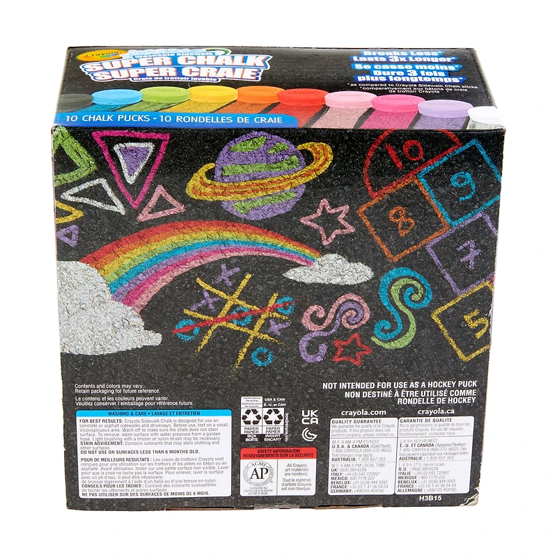 Crayola® Super Chalk, 10ct.