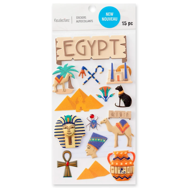 Egypt Dimensional Stickers by Recollections™