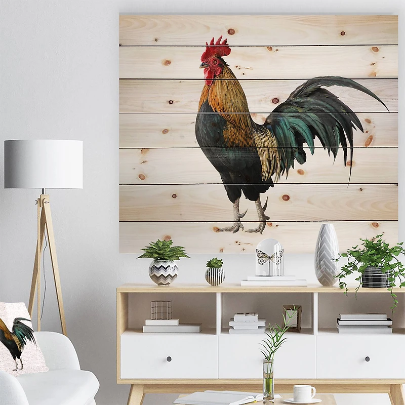Designart - chicken rooster