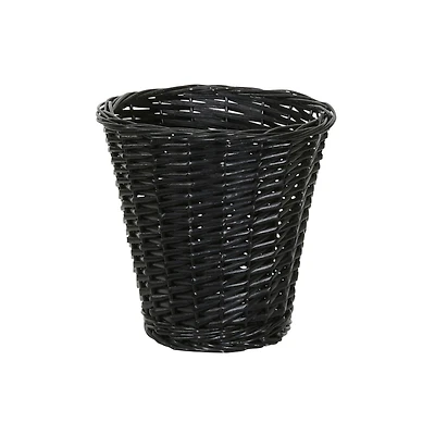 Household Essentials 7" Woven Wicker Waste Basket
