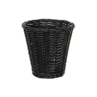 Household Essentials 7" Woven Wicker Waste Basket