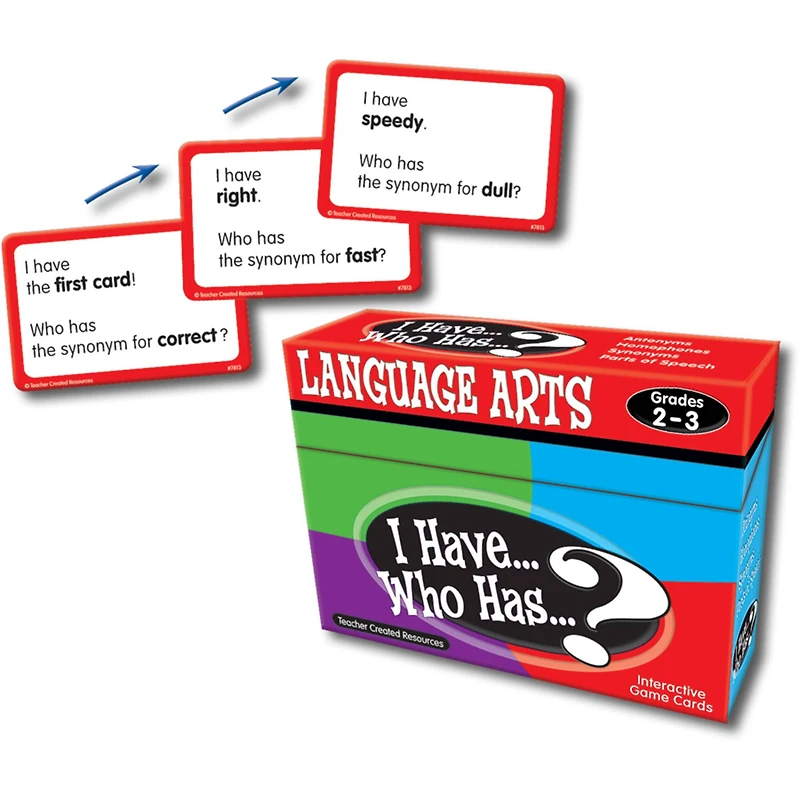 I Have... Who Has...? Language Arts Games, Grades 2-3