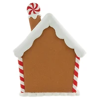 5.25" LED Lighted Gingerbread Candy House Christmas Decoration