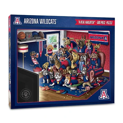College Football Purebred Fans A Real Nailbiter 500 Piece Puzzle