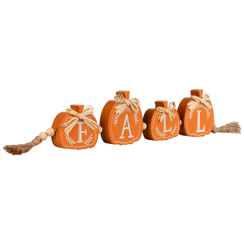 Mini Pumpkins Wooden Fall Harvest Sign - 22"