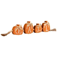 Mini Pumpkins Wooden Fall Harvest Sign - 22"