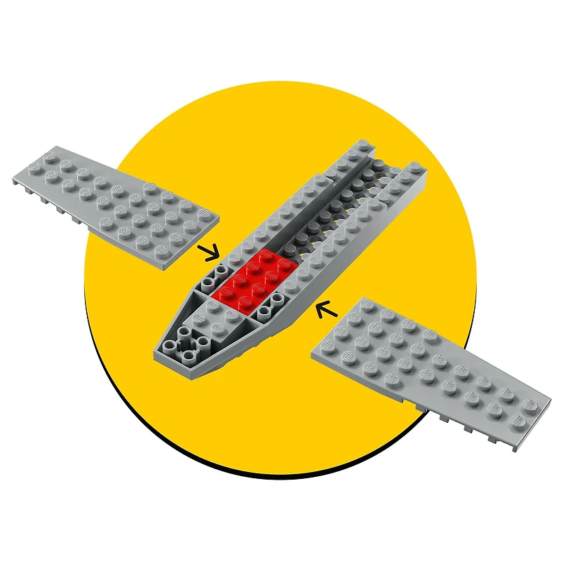 LEGO® Star Wars™ Mando and Grogu’s N-1 Starfighter™ Building Toy 75410