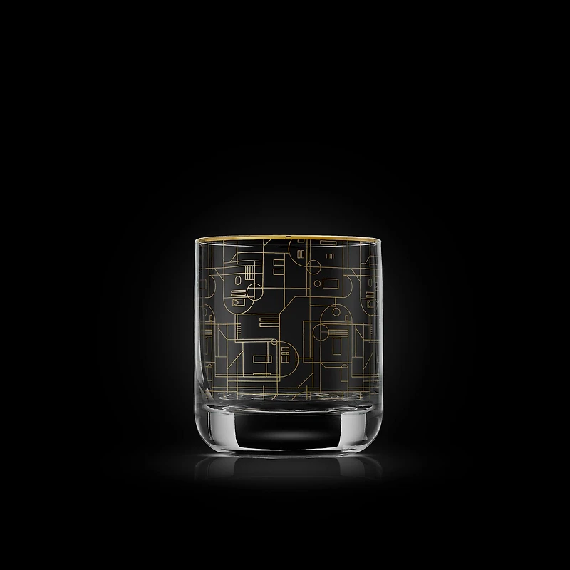 JoyJolt® 10oz. Star Wars™ Deco Double Old Fashion Drinking Glasses, 4ct.