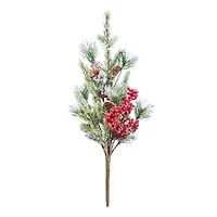 22" Icy Pine, Berry & Pinecone Deluxe Bush by Ashland®