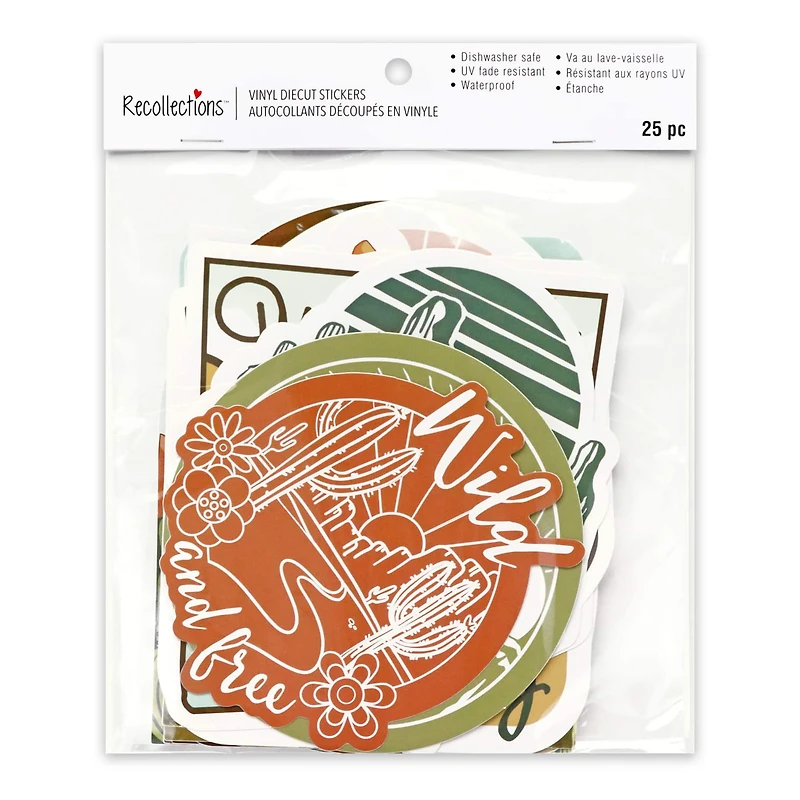 Desert Vinyl Die Cut Stickers by Recollections™