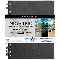 Stillman & Birn™ Nova Series Toned Paper Spiral Mixed Media Sketchbook