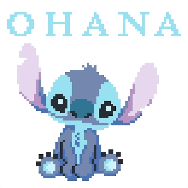 Camelot® Dots Lilo & Stitch Ohana Diamond Painting Kit