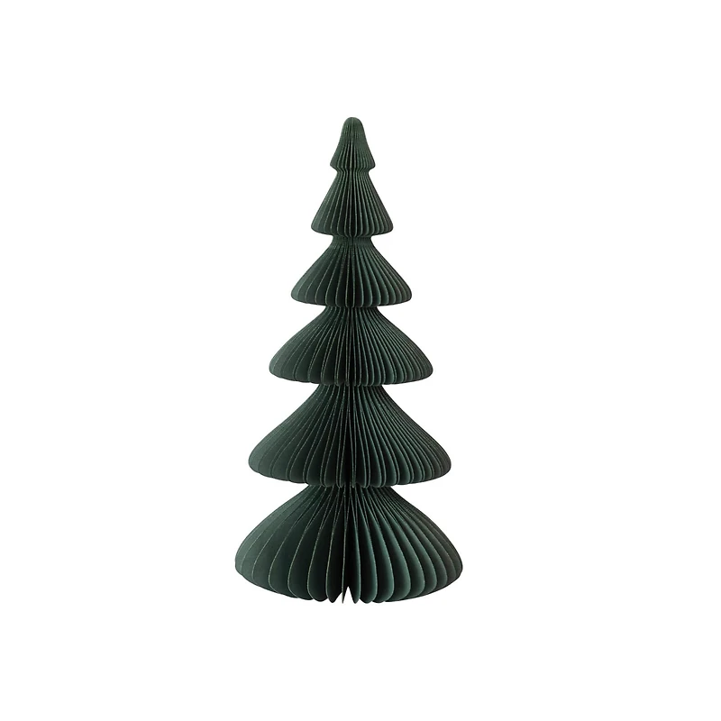 Hello Honey® 16" Green Paper Folding Honeycomb Standing Tree
