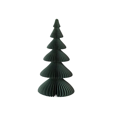 Hello Honey® 16" Green Paper Folding Honeycomb Standing Tree