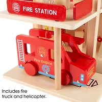 Toy Time Fire Station Playset