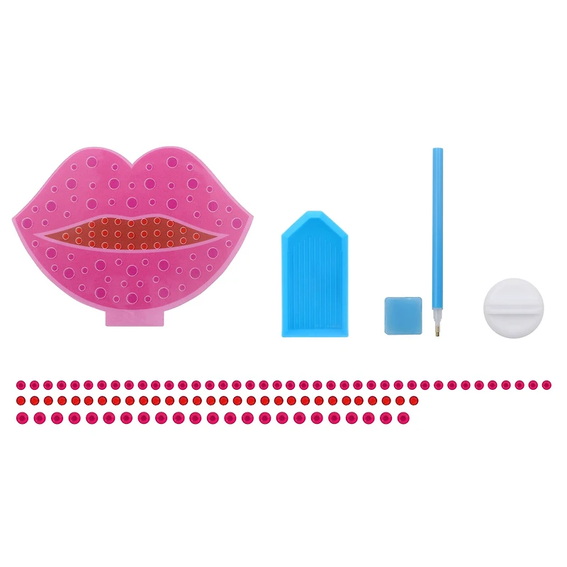 2D Lips Diamond Art Kit by Creatology™