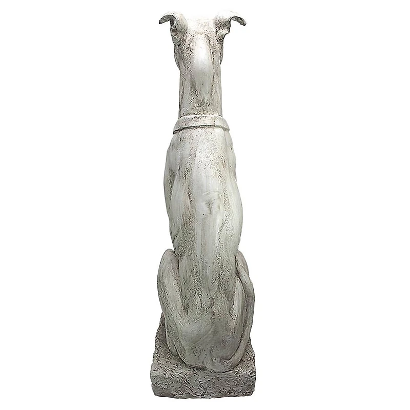 Design Toscano 30" Art Deco Whippet Greyhound Sentinel Dog Statues, 2ct.