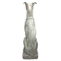 Design Toscano 30" Art Deco Whippet Greyhound Sentinel Dog Statues, 2ct.