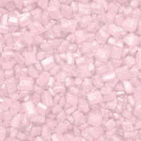 AC Food Crafting 6 Mesh Bulk Pearlized Sanding Sugar Sprinkles, 25lb.