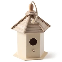 9.5" Wood Gazebo Birdhouse by Make Market®