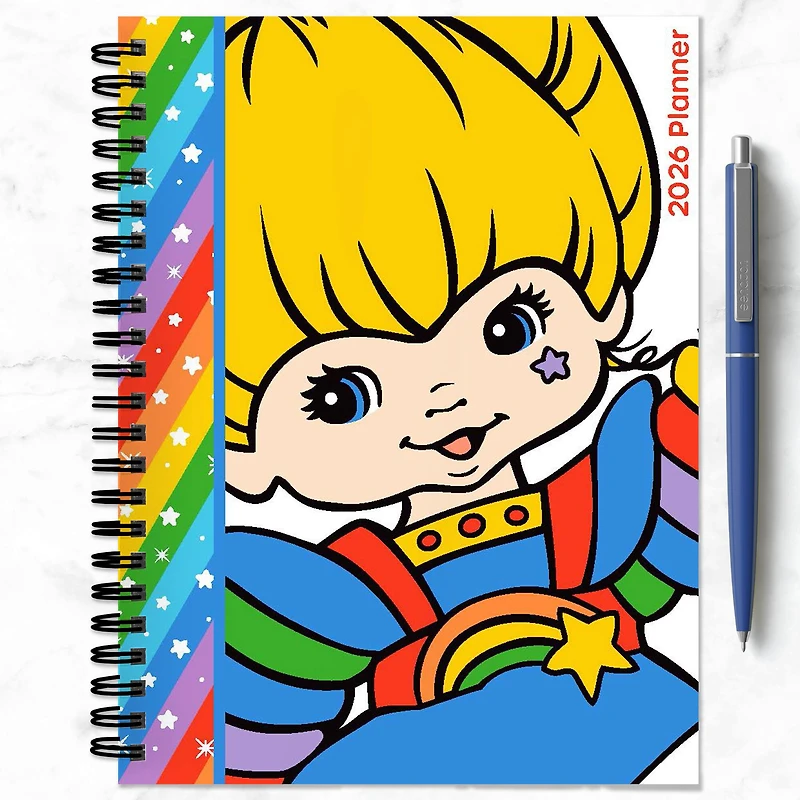 2026 Rainbow Brite Medium Weekly Monthly Planner