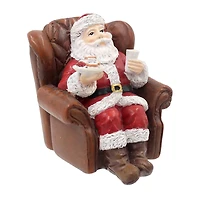Mini Santa Sitting in Armchair Decoration by Ashland®