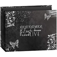 Pioneer® 3-Ring Remember Chalkboard Album, 12" x 12"