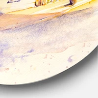 Designart - Old Wooden White House In Country Side Village