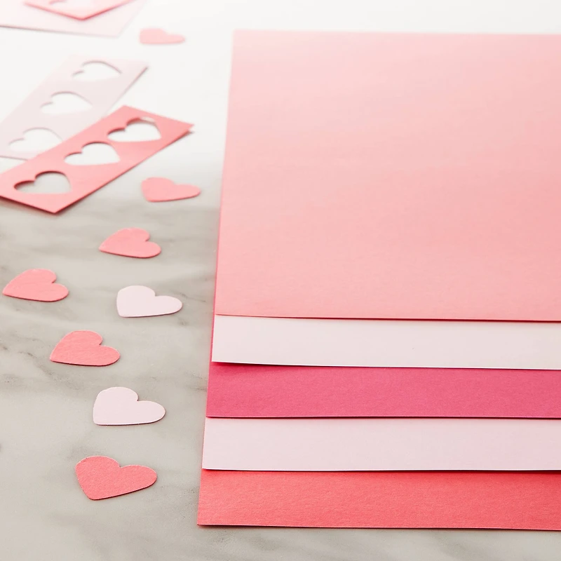 12 Packs: 50 ct. (600 total) Flamingo 8.5" x 11" Cardstock Paper by Recollections™