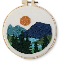 6" Mountains Punch Needle Kit by Loops & Threads®