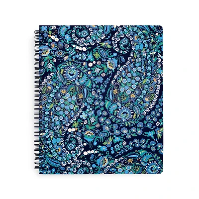 Vera Bradley® Dreamer Paisley Spiral Notebook with Pocket