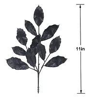 11" Black Dried Leaves Pick by Ashland®