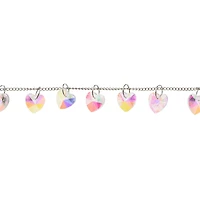 12 Pack: Faceted Glass Heart Beads, 10mm by Bead Landing™