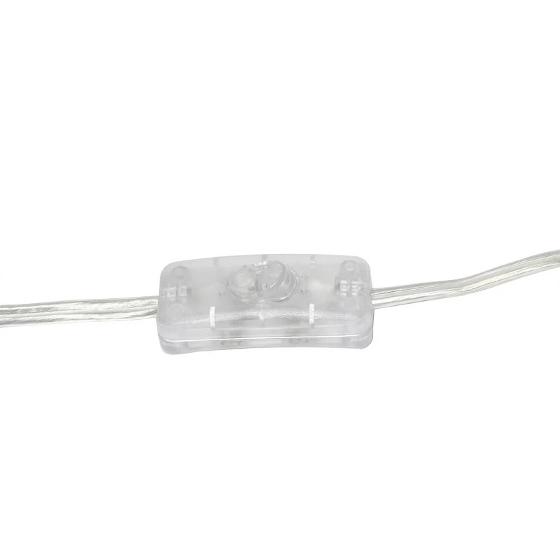 Lalia Home 15.25" Ovaloid Glass Table Lamp with White Shade