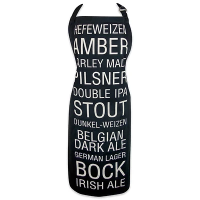 Beer Print Chef Apron