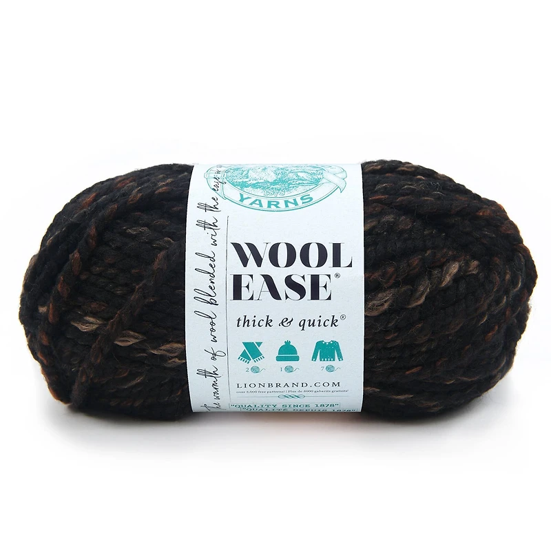15 Pack: Lion Brand® Wool-Ease® Thick & Quick® Variegated Yarn