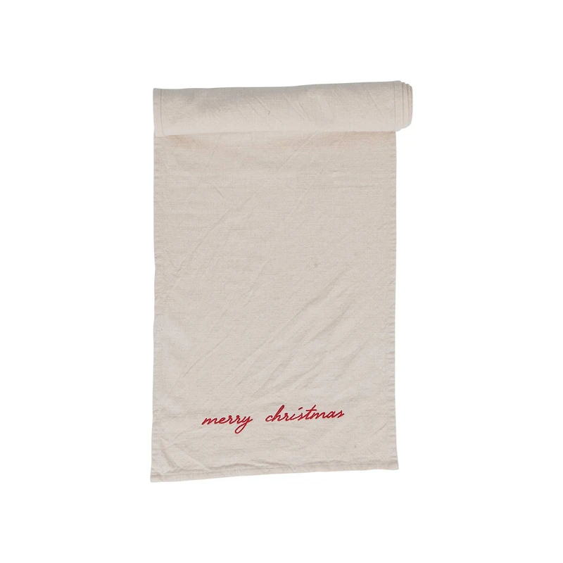 Hello Honey® 6ft. Embroidered Cotton Table Runner