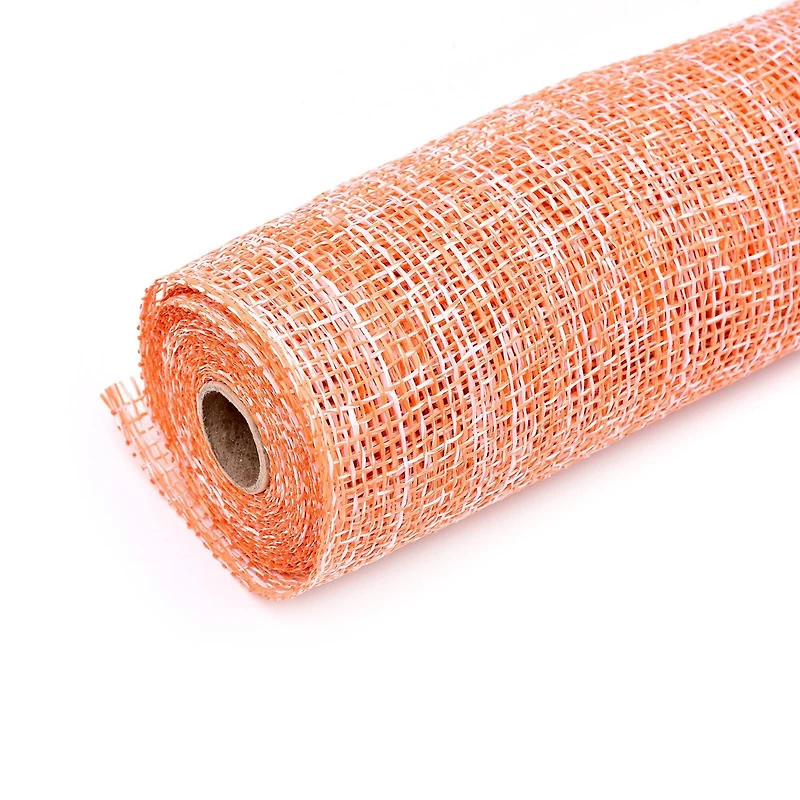 10" x 19ft. & White Window Poly Burlap Mesh by Celebrate It