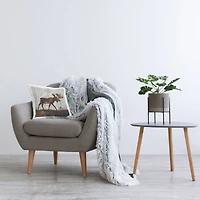 Stupell Industries Moose Stepping Forest Silhouette Rustic Design Throw Pillow, 18" x 18"