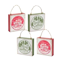 6" Cabin and Trails Signs Set