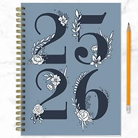 TF Publishing 2025-2026 Simply French Blue Medium Weekly/Monthly Planner