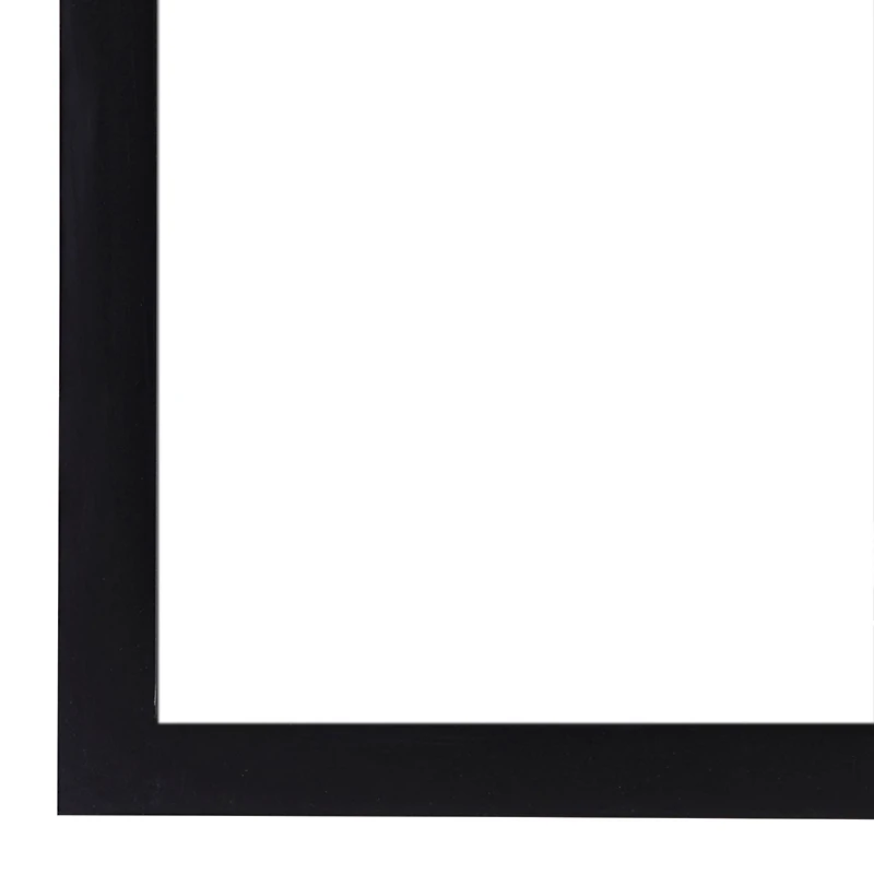 Black Gallery Wall Frame with Black Double Mat by Studio Décor