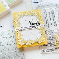 Pinkfresh Studio Lily Frame Clear Stamp Set