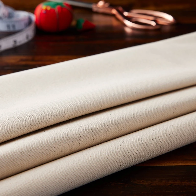 10 yd. Full Bolt: Natural Cotton Duck Canvas
