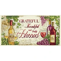Design Works™ Grateful Wine Counted Cross Stitch Kit