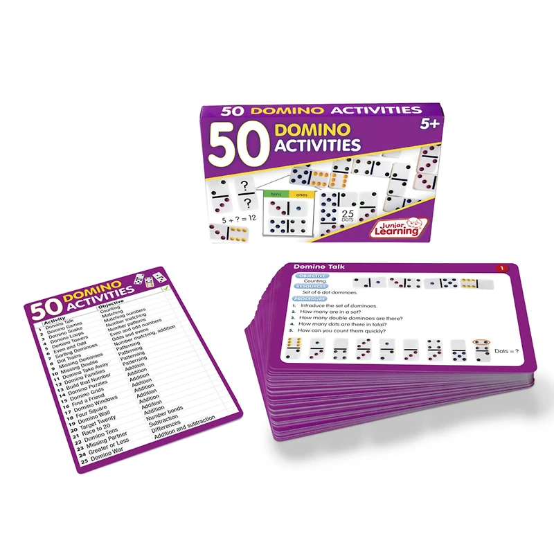 Junior Learning® 50 Domino Activities
