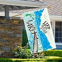 Life is Better at the Lake Doormat