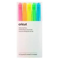 Cricut® Glitter Gel Pens, Neon