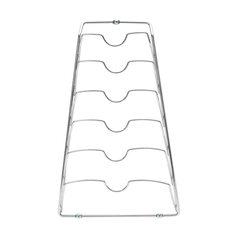 Organize It All Chrome Hanging Lid Organizer Rack